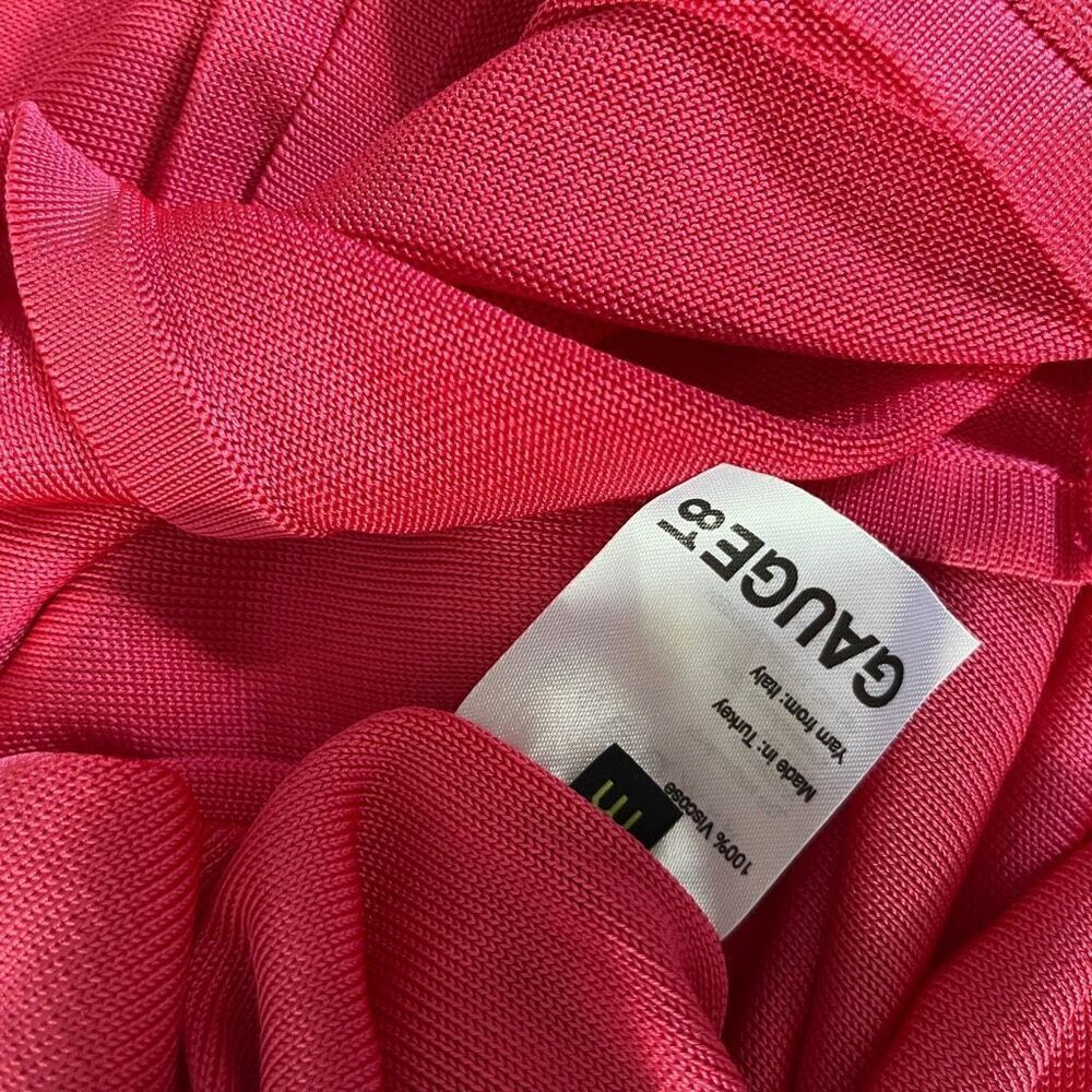 GAUGE81 Hira Short Dress in Fuchsia M - Picture 11 of 12